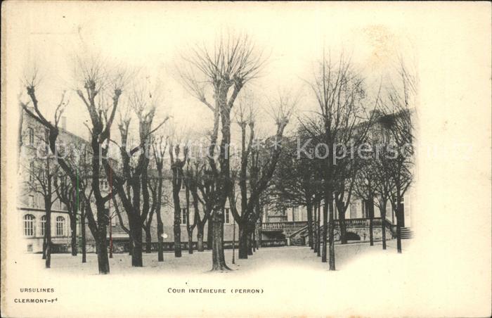 Clermont Ferrand Puy de Dome Ursulines Cour Interieure
