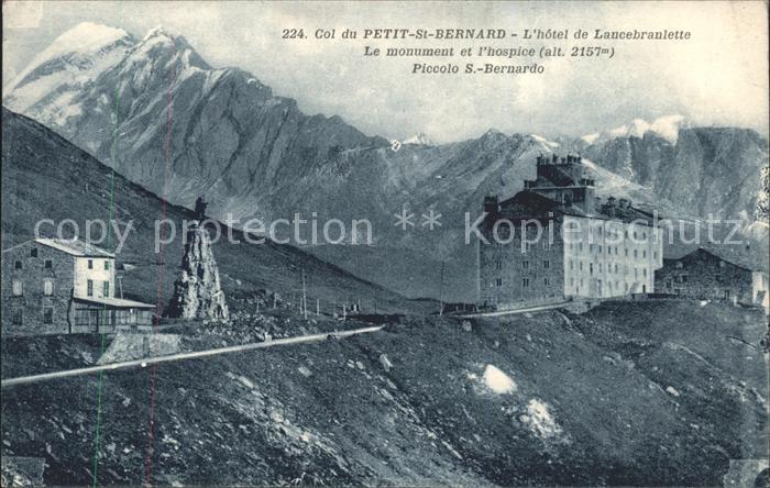 Petit-St-Bernard Hotel Lancebraulette Hospice