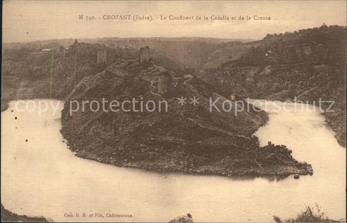 Crozant Confluent de la Cedelle