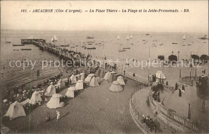 Arcachon Gironde Place Thiers