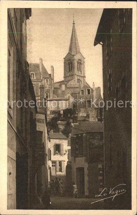 Pornic Eglise vu du Mole