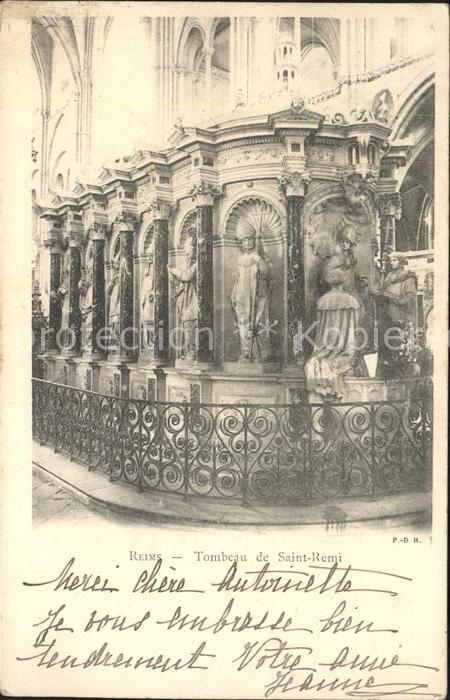 Reims Champagne Ardenne Tombeau Saint_Remi