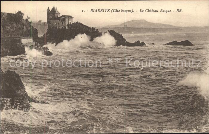 Biarritz Pyrenees Atlantiques LE Chateau Basque