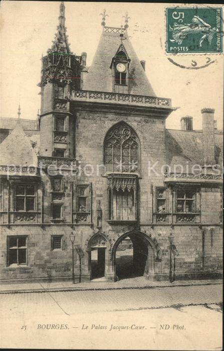 Bourges Palais Jaques C.