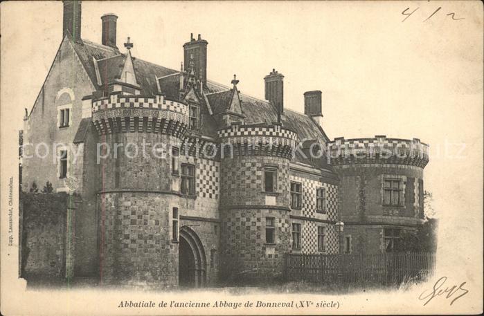 Bonneval d Eure-et-Loir Abbatiale de l ancienne Abbaye de Bonne