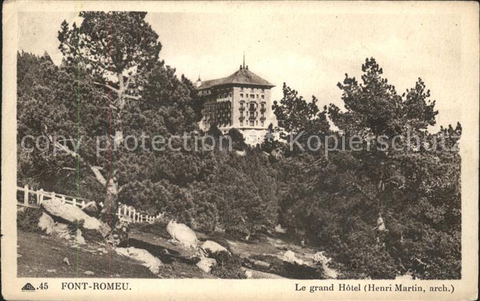 Font-Romeu-Odeillo-Via Le grand Hotel
