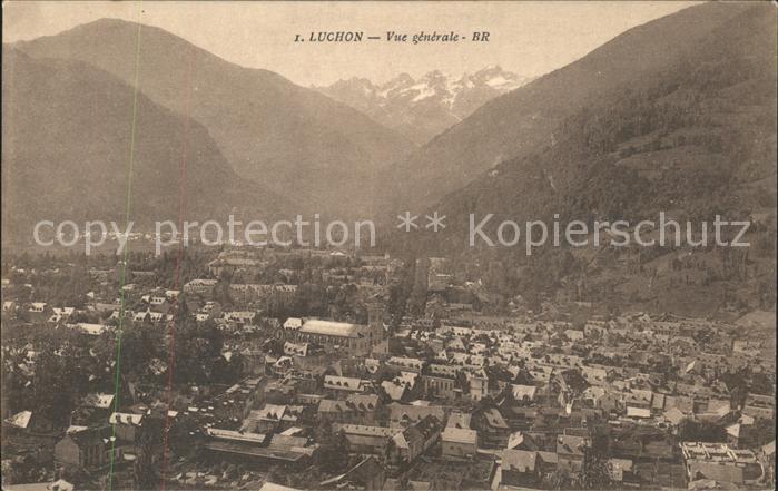Luchon Haute-Garonne vue generale