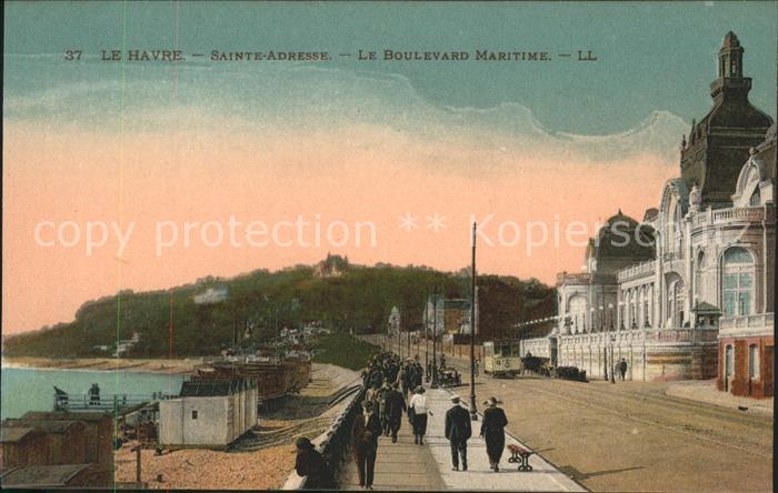 Le Havre Sainte-Adresse Strassenbahn
