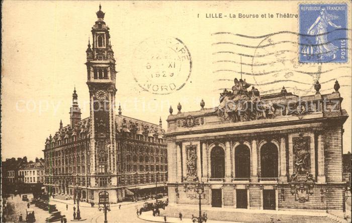Lille Nord La Bourse et le Theatre