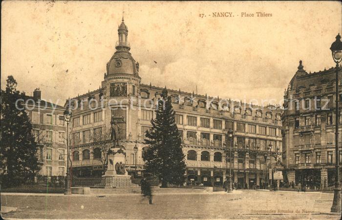 Nancy Lothringen Place Thiers