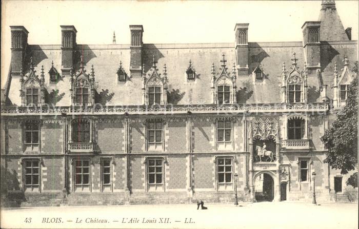 Blois 41 L Aile Louis XII Chateau