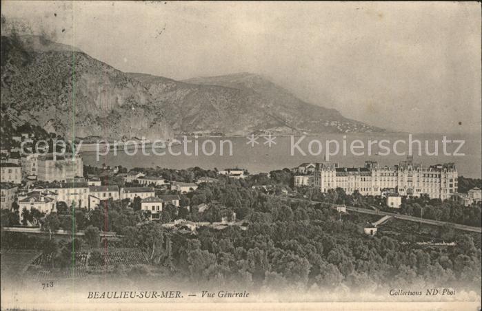 Beaulieu-sur-Mer Vue Generale