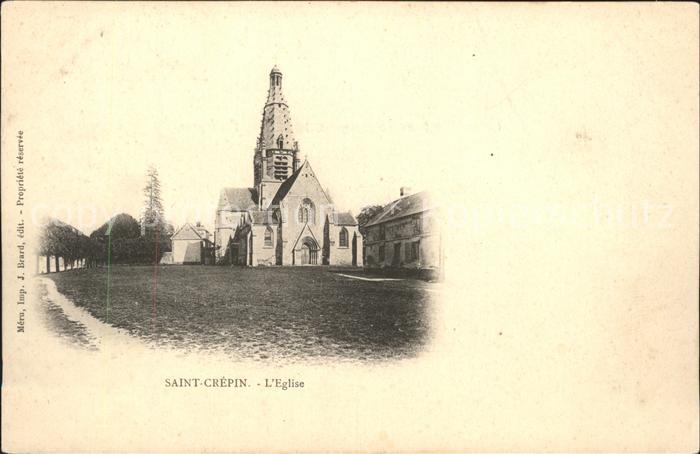 Saint-Crepin Charente-Maritime Eglise