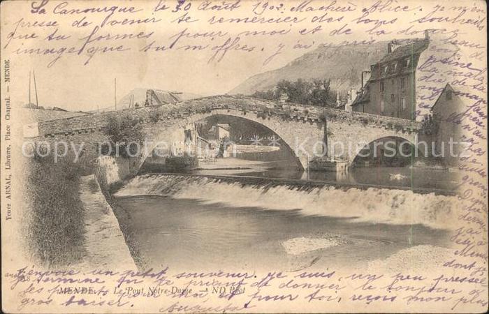 Mende Pont Notre-Dame