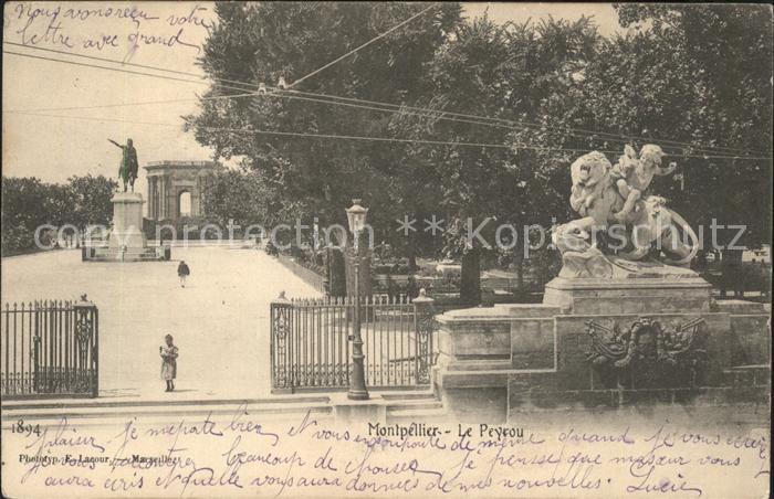 Montpellier Herault Le Peyrou