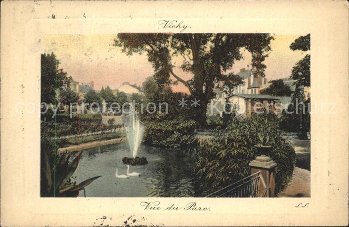 Vichy Allier Vue du Parc