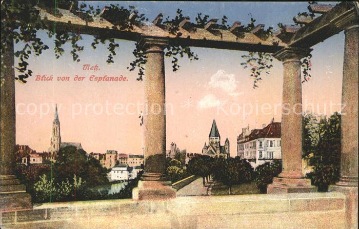Metz  57 Moselle Esplanada