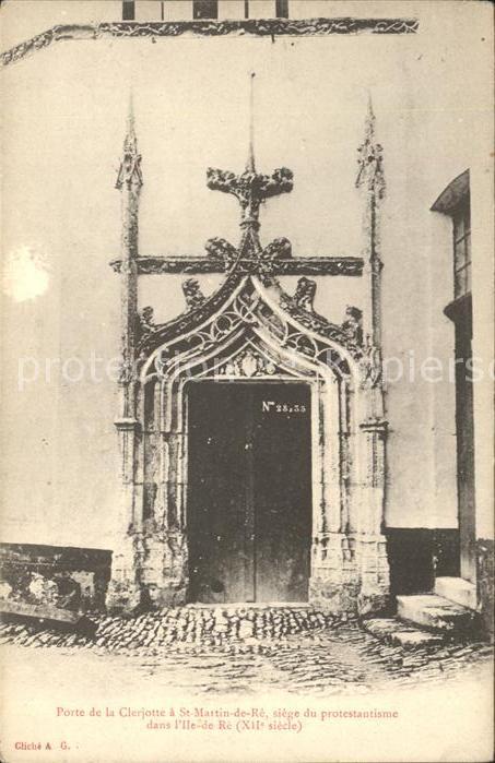 Saint-Martin-de-Re Porte de la Clerjotte