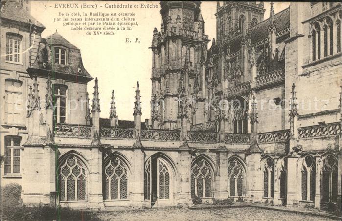 Evreux Cathedrale et Eveche