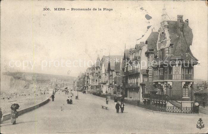 Mers-les-Bains Promenade Plage