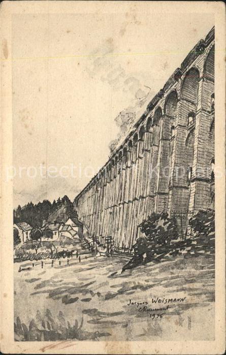 Kuenstlerkarte Jacques Weismann Chaumont
