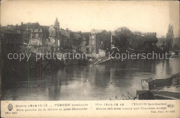 Verdun Meuse Pont Chaussee