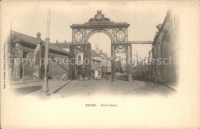 Reims Champagne Ardenne Porte Paris