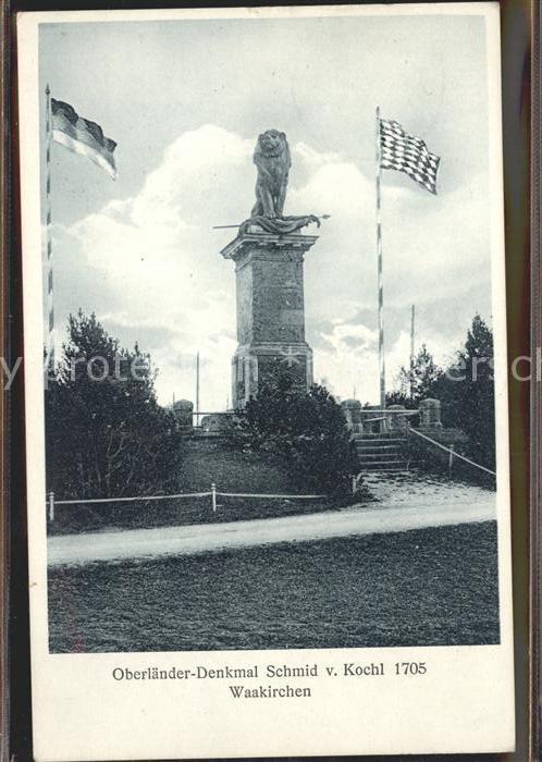 Waakirchen Oberlaender Denkmal Schmid v Kochl NZ3