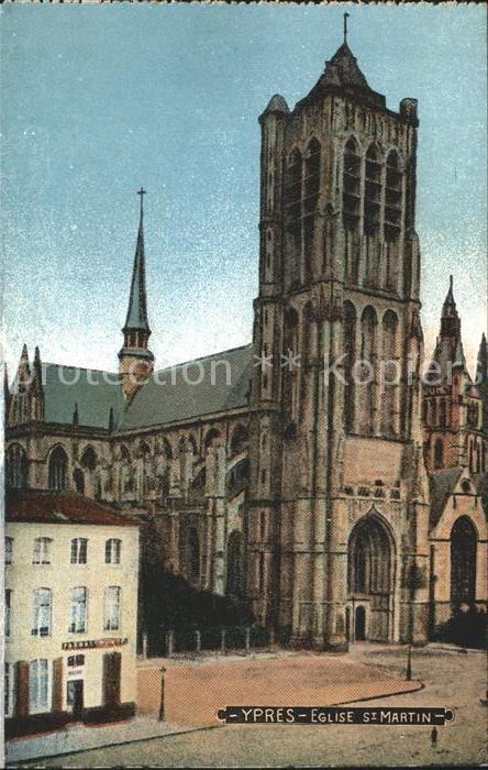 Ypern Ypres Eglise St Martin