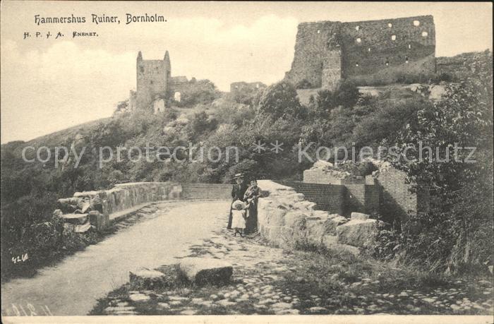 Bornholm Hammershus Ruiner