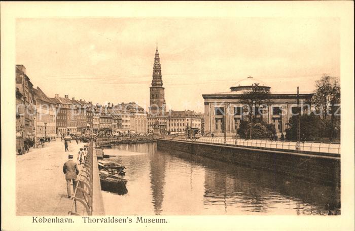 Kobenhavn Thorvaldsens Museum Kanal Kirche