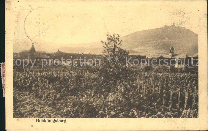 Hohkoenigsburg Haut-Koenigsbourg Vue generale