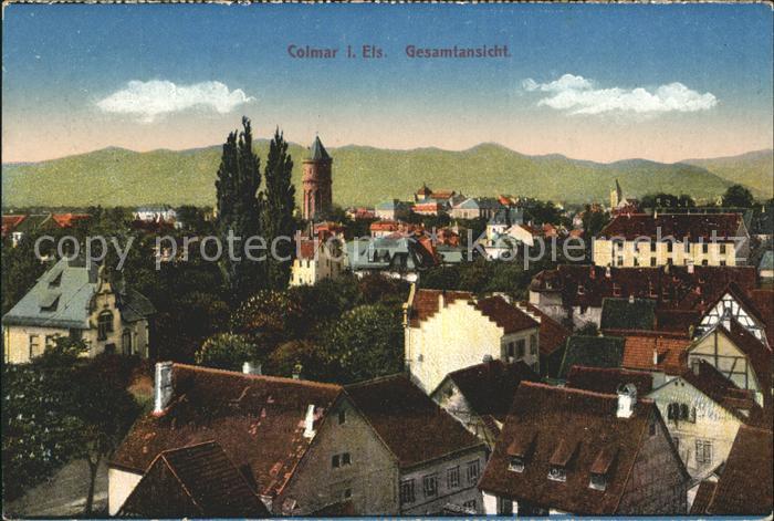 Colmar Haut Rhin Elsass Gesamtansicht