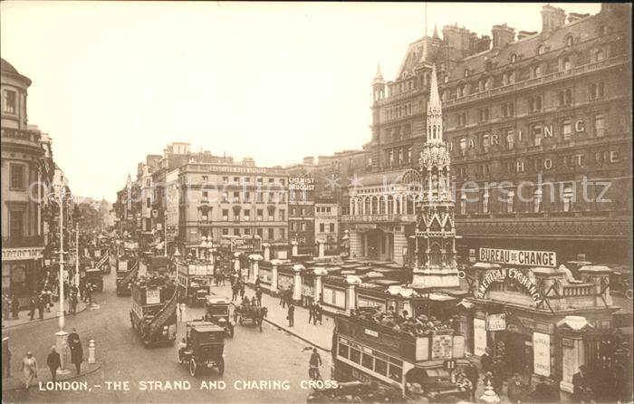 London The Strand and Charing Cross