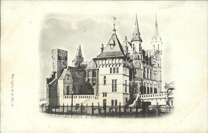 Anvers Antwerpen Ancien Bourg
