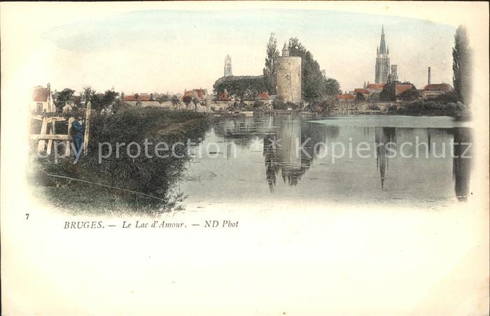 Bruges BRUGGE Belgie Lac d Amour