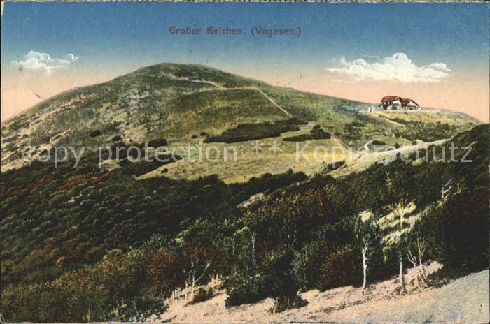 Grosser Belchen Panorama Vogesen