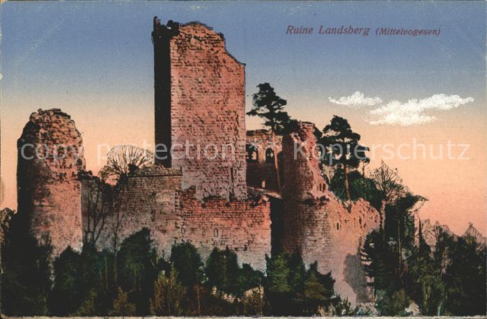 Heiligenstein Bas-Rhin Burgruine Landsberg
