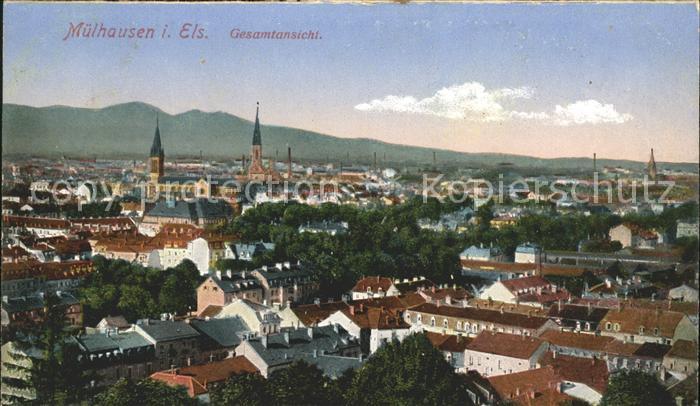 Muelhausen Elsass Gesamtansicht