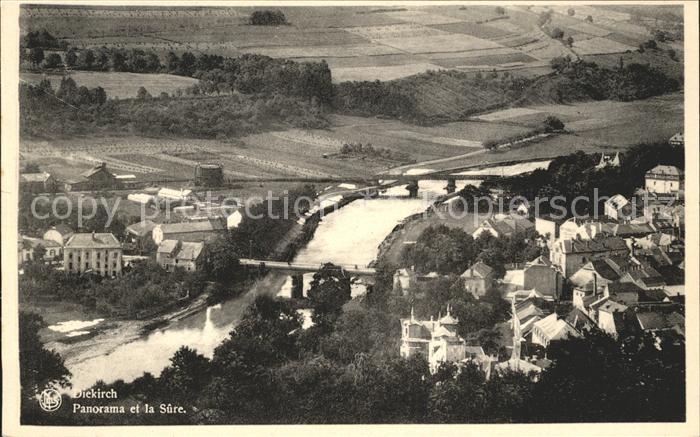 Diekirch Panorama et la Sure Pont
