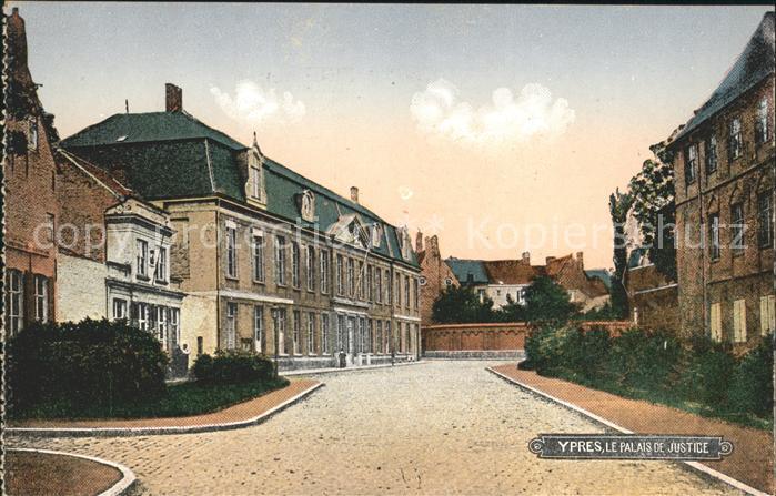 Ypern Ypres Palais de Justice