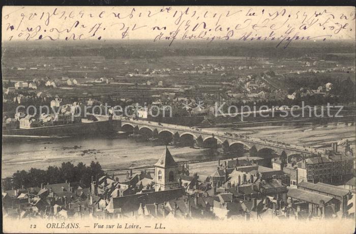Orleans Loiret Vue sur la Loire