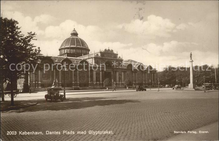 Kobenhavn Dantes Plads med Glyptoteket
