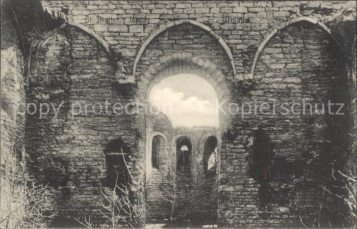 Visby St Drotten Ruinen