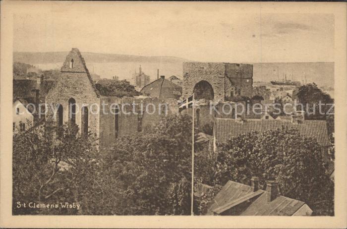 Visby St Clemens Ruinen