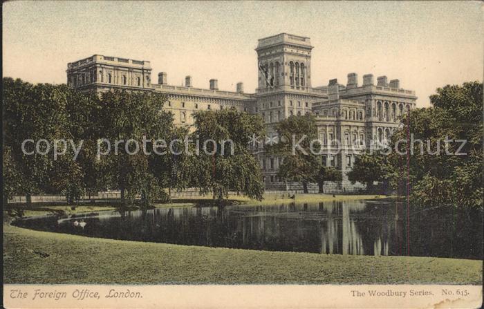 London Foreign Office Woodbury Series No. 645
