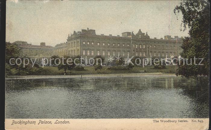 London Buckingham Palace Woodbury Series No. 649