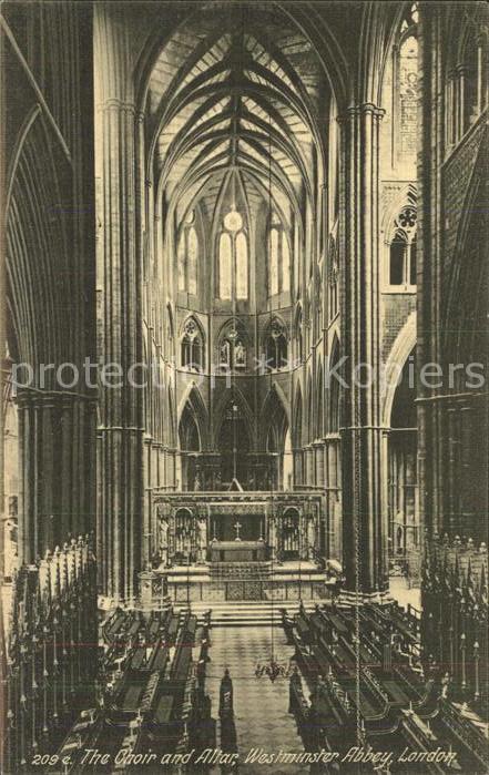 London Choir and Altar Westminster Abbey