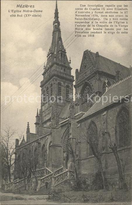 Mezieres-Charleville Eglise Notre Dame XVe siecle