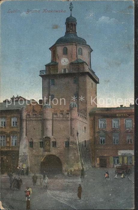 Lublin Lubelskie Brama Krakowska